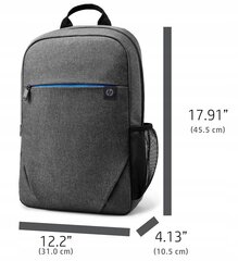 Portatīvo datoru mugursoma HP 15,6 " цена и информация | Рюкзаки, сумки, чехлы для компьютеров | 220.lv