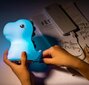 Silikona nakts lampa Dinozaurs цена и информация | Lampas bērnu istabai | 220.lv