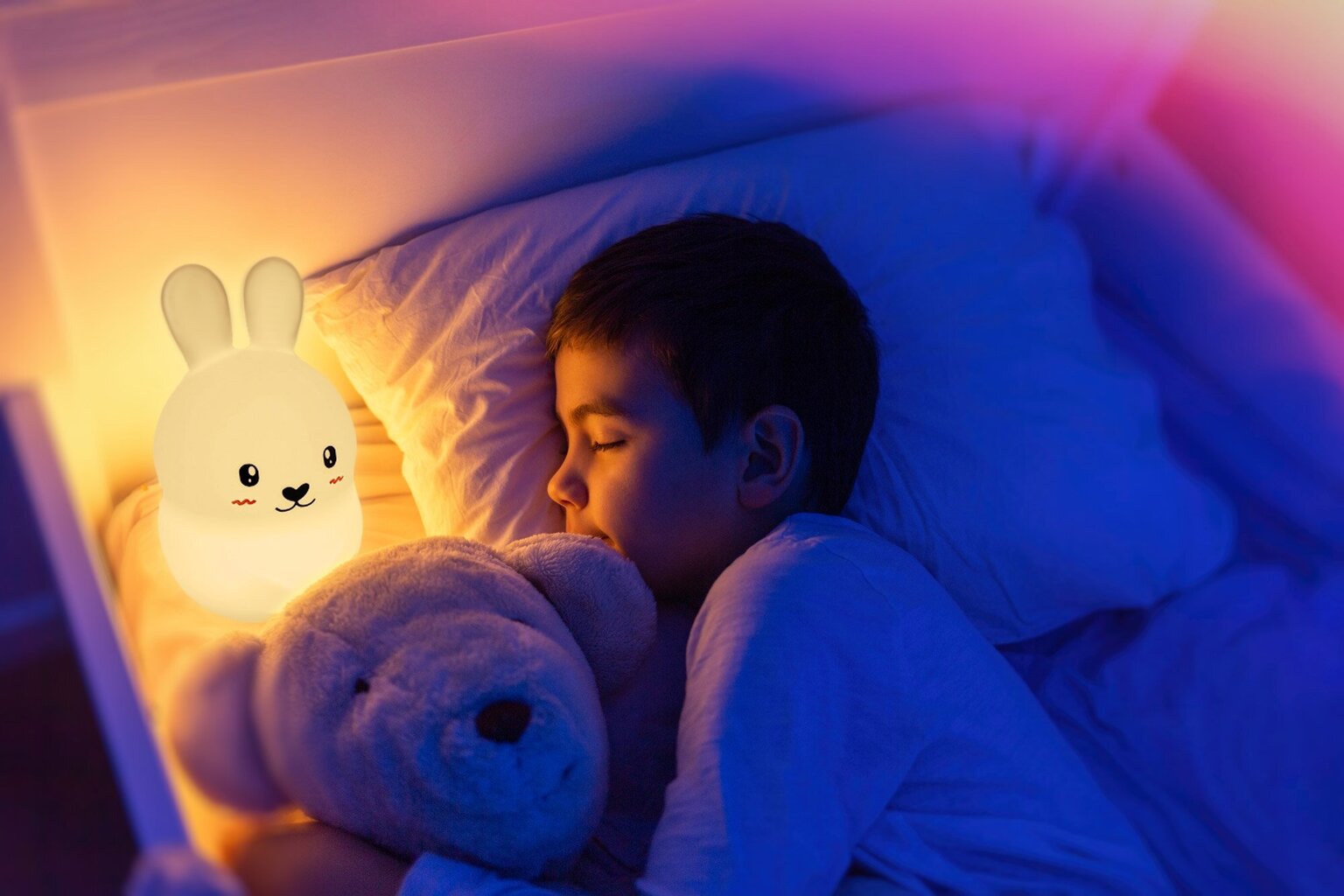 LED lampa - Zaķis cena un informācija | Lampas bērnu istabai | 220.lv