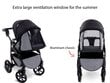 Universālie rati Boston Travel System 3in1, melni цена и информация | Bērnu rati | 220.lv