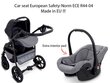 Universālie rati Boston Travel System 3in1, melni цена и информация | Bērnu rati | 220.lv