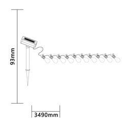 Gaismas virtene Alicante 10 gaismas diodes цена и информация | Гирлянды | 220.lv