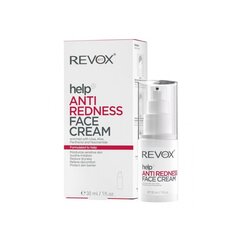 Revox Help Крем для лица против покраснений 30мл цена и информация | Наносите на чистую кожу лица. Подержите около 10-15 минут и смойте водой. | 220.lv