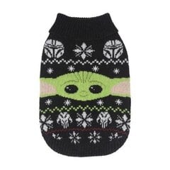 Džemperis suņiem Dog sweater knitted The Mandalorian, melns цена и информация | Одежда для собак | 220.lv