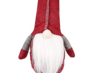 Ziemassvētku dekors Sarkans elfs цена и информация | Рождественское украшение CA1029 | 220.lv