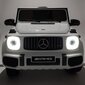 Mercedes AMG G63 elektromobilis bērniem, balts cena un informācija | Bērnu elektroauto | 220.lv