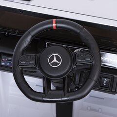 Детский электромобиль MERCEDES AMG G63, белый цена и информация | Электромобили для детей | 220.lv