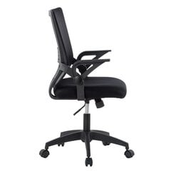 Biroja krēsls Techly, melns цена и информация | Офисные кресла | 220.lv