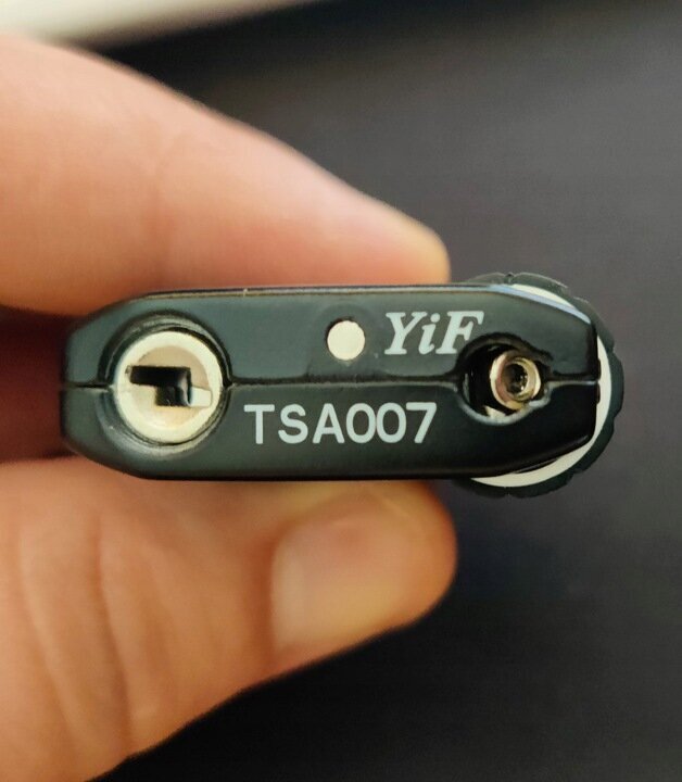 Piekaramā atslēga koferim Korbi TSA K3, melna cena un informācija | Koferi, ceļojumu somas | 220.lv