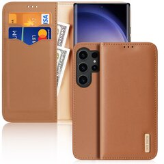 Чехол Dux Ducis Hivo Samsung S928 S24 Ultra коричневый цена и информация | Чехлы для телефонов | 220.lv
