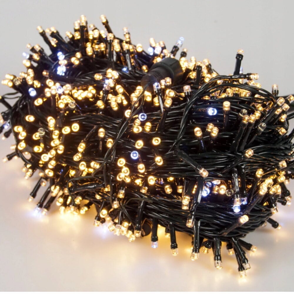 LED āra vītne 12m 230V AC цена и информация | Ziemassvētku lampiņas, LED virtenes | 220.lv