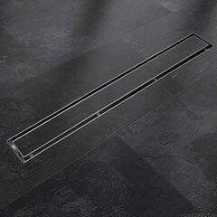 Dušas kanāls, lineārs, ar sifonu, 50 cm cena un informācija | Dušas trapi | 220.lv