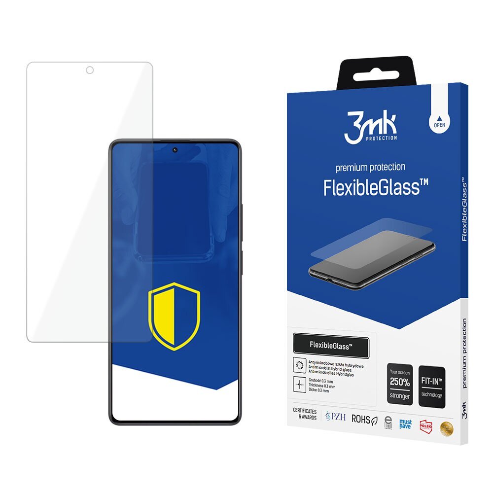 3mk FlexibleGlass™ screen protector Redmi Note 13 Pro 4G cena un informācija | Ekrāna aizsargstikli | 220.lv