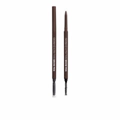 Uzacu zīmulis ar otu Gosh Ultra Thin Dark Brown 003, 0.35 g. цена и информация | Тушь, средства для роста ресниц, тени для век, карандаши для глаз | 220.lv