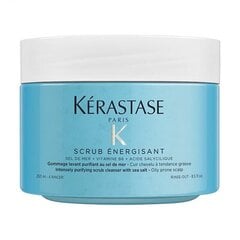 Капиллярное отшелушивающее средство Fusio-scrub Kerastase Жирные волосы (250 Ml) цена и информация | Распылите крем-спрей на волосы на расстоянии 20-25 см, расчешите их расческой. | 220.lv