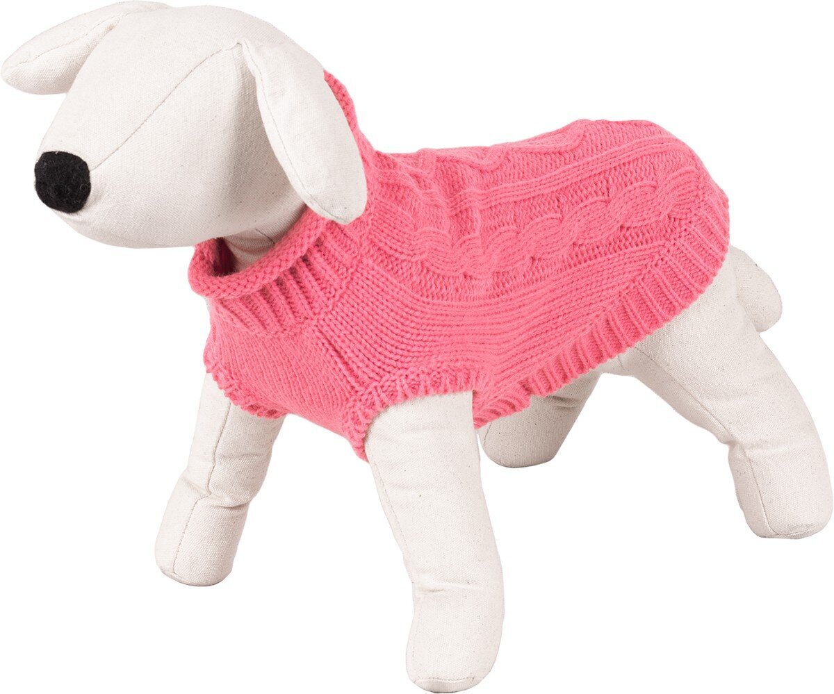Džemperis suņiem pleds rozā XL-40cm Happet 49XL цена и информация | Apģērbi suņiem | 220.lv