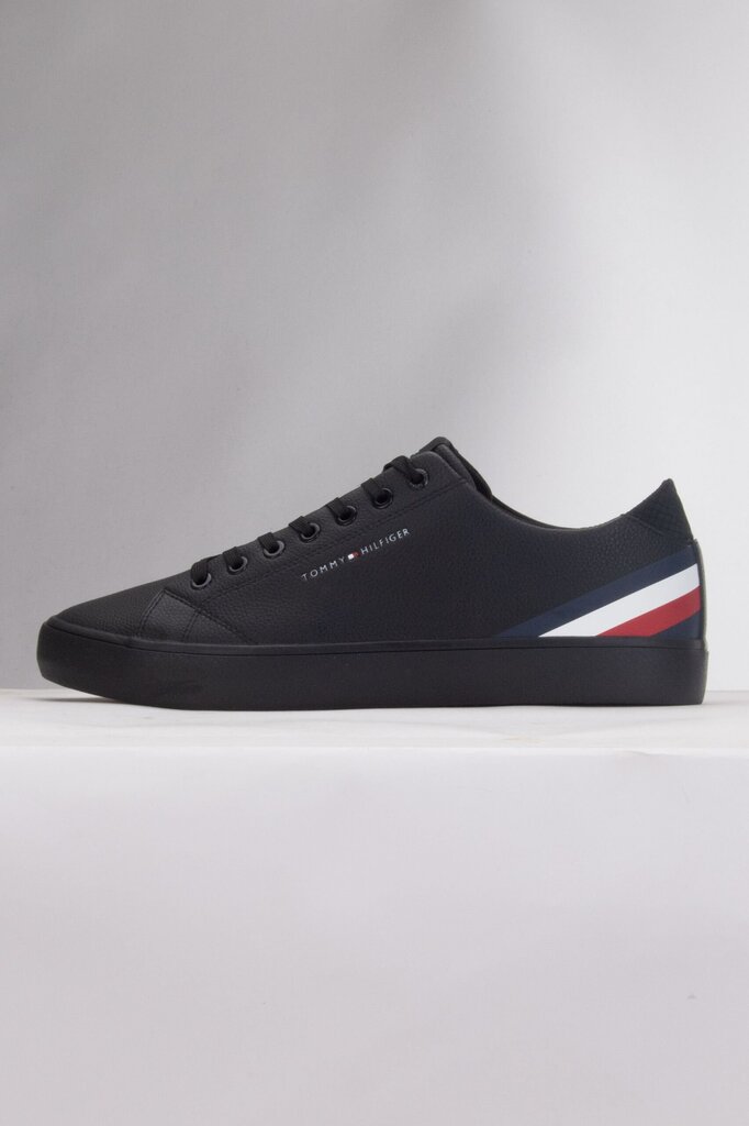 Ikdienas apavi vīriešiem Tommy Hilfiger Vulc Core Low FM0FM04778 0GQ, melni cena un informācija | Sporta apavi vīriešiem | 220.lv