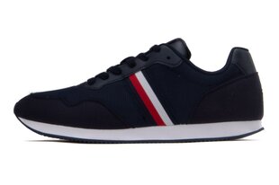 Sporta apavi vīriešiem Tommy Hilfiger FM0FM04504DW5, melni cena un informācija | Sporta apavi vīriešiem | 220.lv