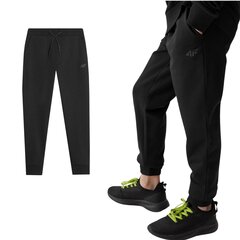 Детские спортивные штаны черного цвета 4F JAW23TTROM410 (размер 128) 4FJAW23TTROM41020S_128 цена и информация | Штаны для мальчиков | 220.lv