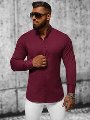Krekls vīriešiem V57-53420, sarkans цена и информация | Мужские рубашки | 220.lv
