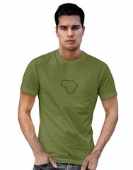 T-krekls vīriešiem MO0604999092, zaļš cena un informācija | Vīriešu T-krekli | 220.lv