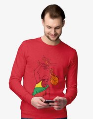 Džemperis vīriešiem 999058, sarkans cena un informācija | Vīriešu džemperi | 220.lv