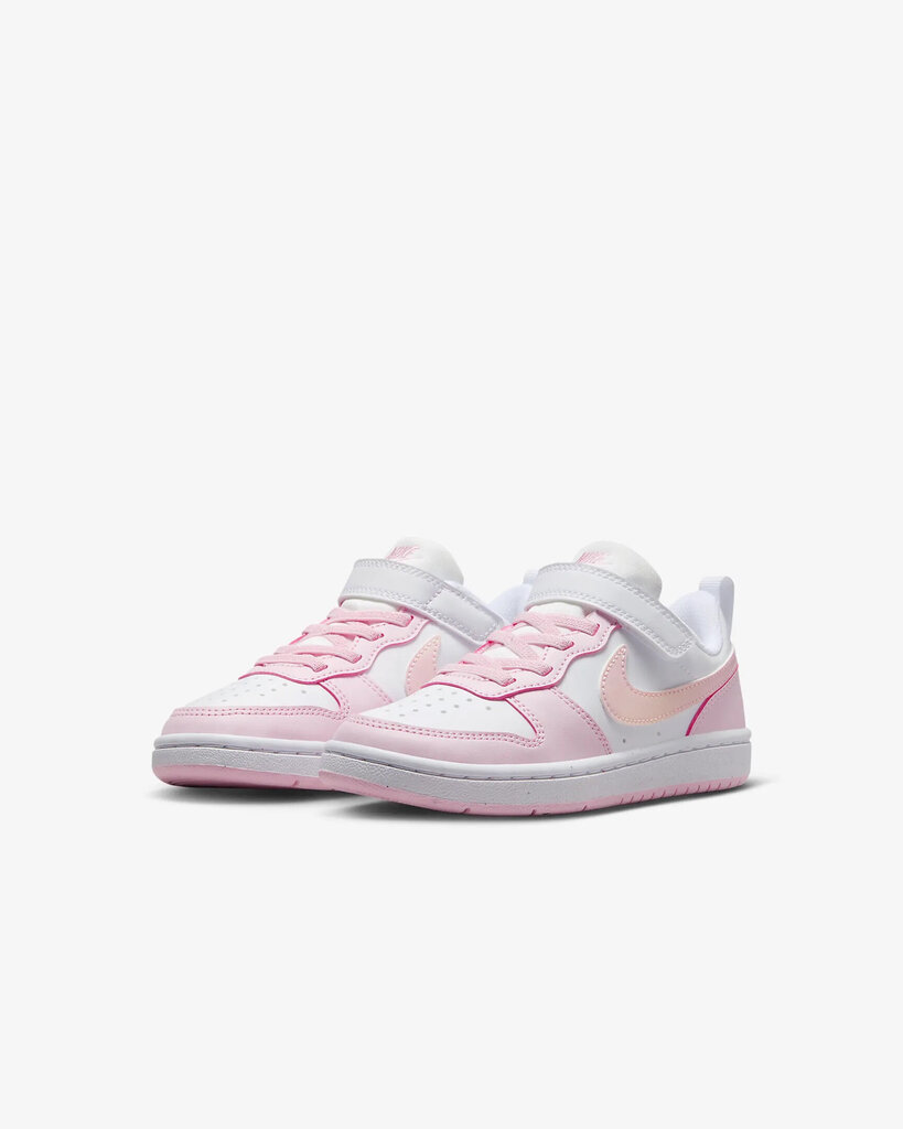 Nike sporta apavi bērniem Court Borough Low DV5457 105, melni cena un informācija | Sporta apavi bērniem | 220.lv