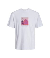 T-krekls vīriešiem Jack & Jones, balts цена и информация | Мужские футболки | 220.lv