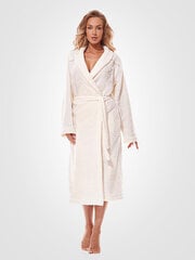 Длинный халат L&L 2312, экрю цена и информация | Женские халаты | 220.lv