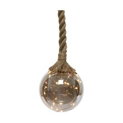 LED lampa Lumineo balta (Ø 14 cm)​​​​​​​ cena un informācija | Ziemassvētku dekorācijas | 220.lv