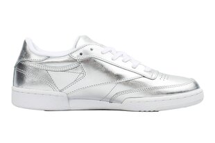 Sporta apavi sievietēm Reebok Club CM8686, sudraba krāsā цена и информация | Спортивная обувь, кроссовки для женщин | 220.lv