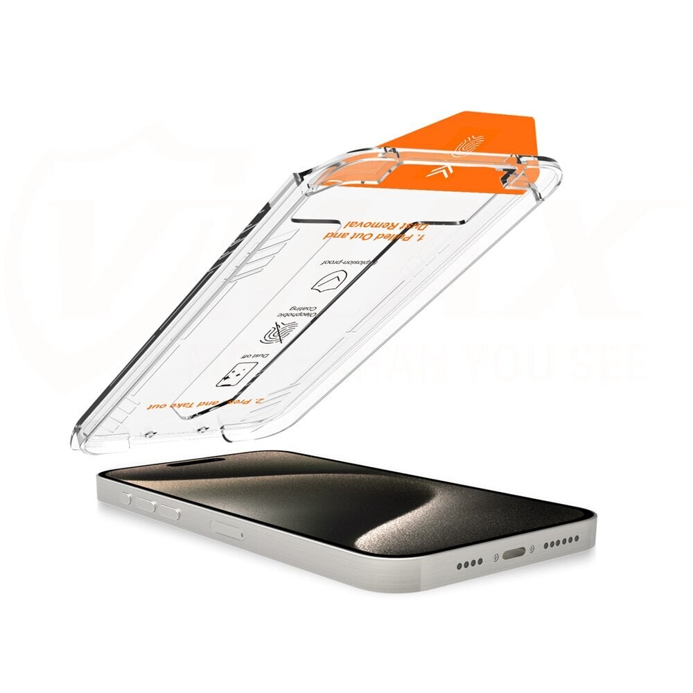 Vmax iPhone 15 Plus cena un informācija | Ekrāna aizsargstikli | 220.lv