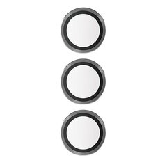 PanzerGlass Hoops Camera Sam S23 FE czarny|black 0460 camera lens protector hoop optic rings цена и информация | Защитные пленки для телефонов | 220.lv