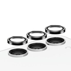 PanzerGlass Hoops Camera Sam S23 FE czarny|black 0460 camera lens protector hoop optic rings цена и информация | Защитные пленки для телефонов | 220.lv