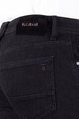 Džinsi vīriešiem Blk Jeans 83865185301206-32/34, melni cena un informācija | Vīriešu džinsi | 220.lv