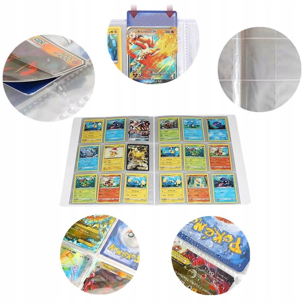 Liels 3D albums ar 432 pokemonu kartēm цена и информация | Galda spēles | 220.lv