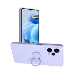 Силиконовый чехол Forcell RING для Xiaomi Redmi Note 12 Pro 5G (6,67") – Фиолетовый цена и информация | Чехлы для телефонов | 220.lv