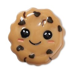 Aksesuārs apaviem Crocs™ Cutesy Chocolate Chip Cookie G1135200-MU 303806 cena un informācija | Gumijas klogi bērniem | 220.lv