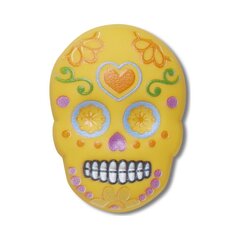 Aksesuārs apaviem Crocs™ Dia De Los Muertos Sugar Skull G1136600-MU 303820, dzeltens цена и информация | Детские резиновые сабо | 220.lv