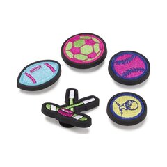 Crocs™ NEON SPORTS PATCHES 5 PACK G1140800-MU 303948 цена и информация | Детские резиновые сабо | 220.lv