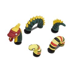 Aksesuārs apaviem Crocs™ 3D Monsters G1141300-MU 303953, 5 gab. цена и информация | Детские резиновые сабо | 220.lv