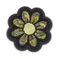 Aksesuārs apaviem Crocs™ Camo Flower Patch G1142600-MU 304053, melns цена и информация | Gumijas klogi bērniem | 220.lv