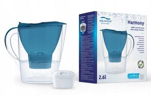 Aqualogis Harmony кувшин для фильтрации воды 2,6 л + 12 фильтров цена и информация | Фильтры для воды | 220.lv
