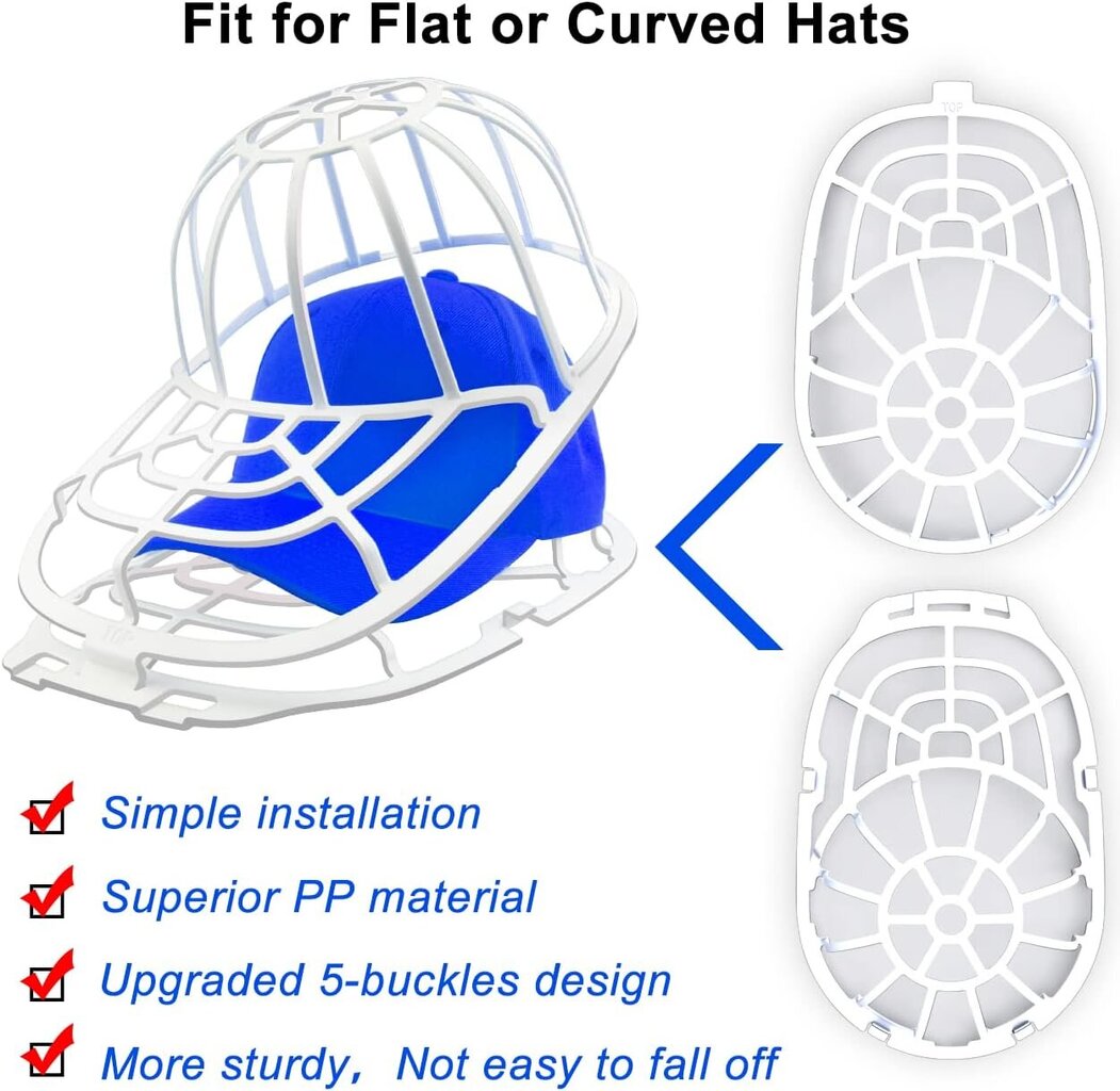 Cepures turētājs mazgāšanai 2 gab. cena un informācija | Veļas žāvēšana | 220.lv