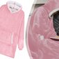 Garš džemperis ar kapuci sievietēm, rozā cena un informācija | Jakas sievietēm | 220.lv