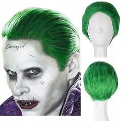 Zaļa parūka, Džokera mati, W81 цена и информация | Карнавальные костюмы, парики и маски | 220.lv