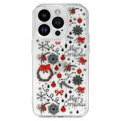 Чехол TEL PROTECT Christmas для Iphone 12 Design 5 Clear цена и информация | Чехлы для телефонов | 220.lv