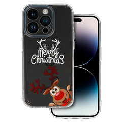 Рождественский чехол TEL PROTECT для Iphone 13 Pro Design 1, прозрачный цена и информация | Чехлы для телефонов | 220.lv