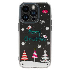 Чехол TEL PROTECT Christmas для Iphone 13 Pro Max Design 4, прозрачный цена и информация | Чехлы для телефонов | 220.lv