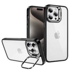 Чехол Tel Protect Kickstand + стекло камеры (объектив) для Iphone 11 бордовый цена и информация | Чехлы для телефонов | 220.lv